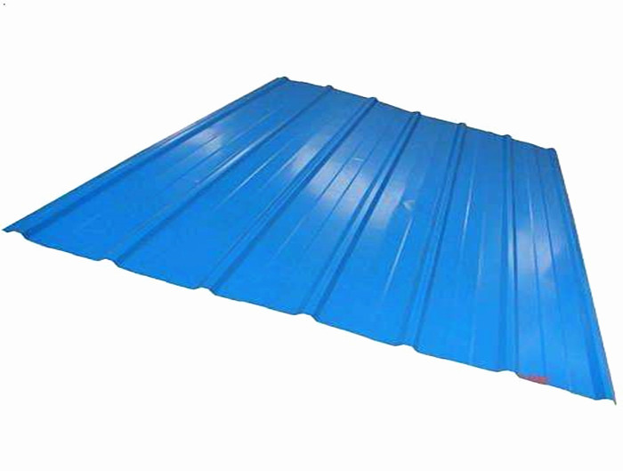 Corrugated steel roofing sheet	