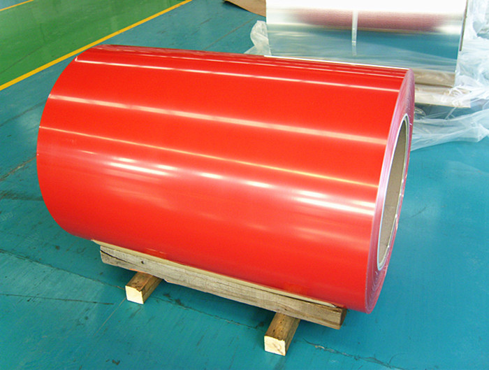 Prepainted aluminium coil