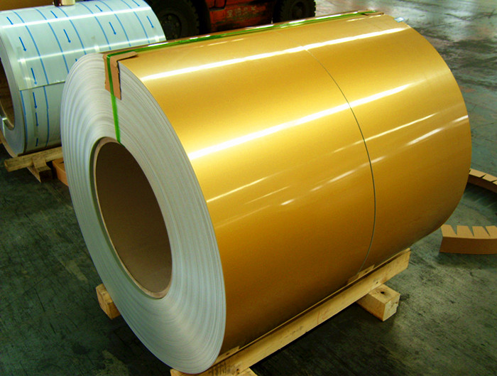 Prepainted aluminium coil