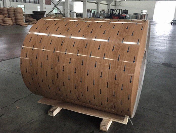 Prepainted aluminium coil