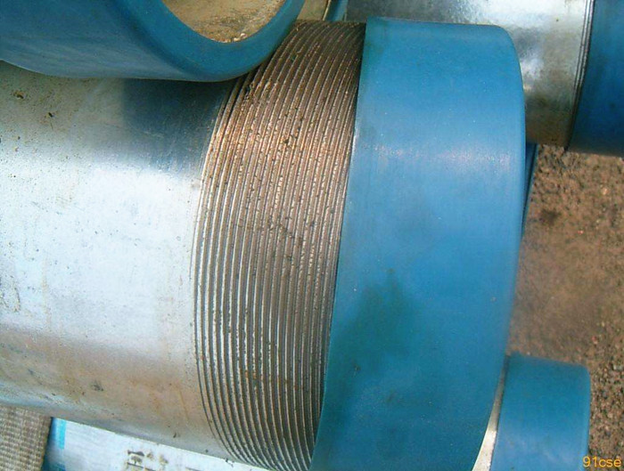 Hot dipped galvanized pipe