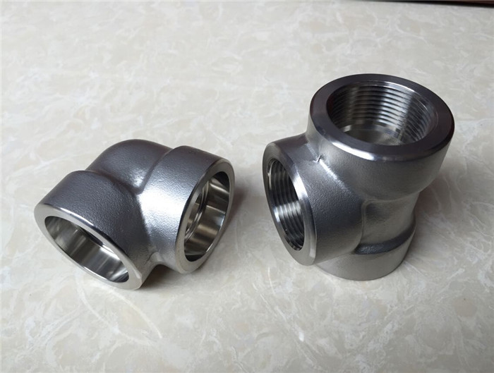 Stainless steel high pressure forged fitting