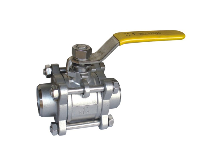 3PC Welded Ball Valve