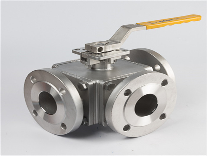 Three Way Ball Valve Flanged