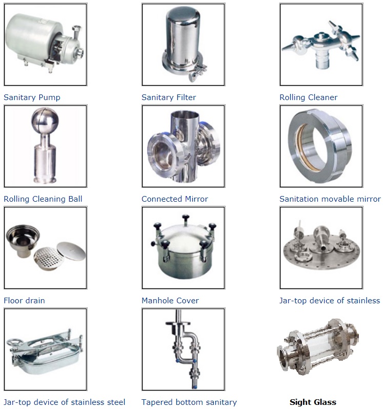 SS Sanitary Fluid Fitting