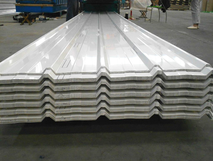Teja trapezoidal de Aluminio